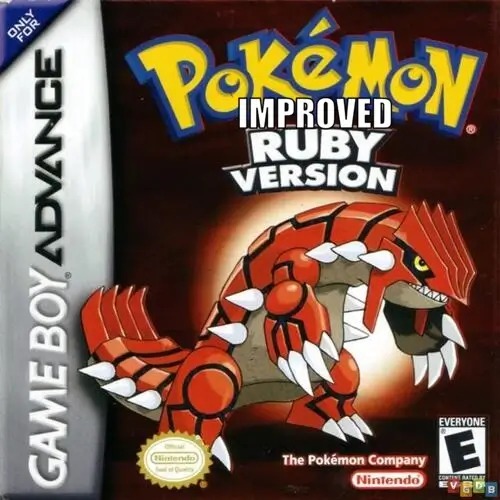 Pokémon Improved Ruby background